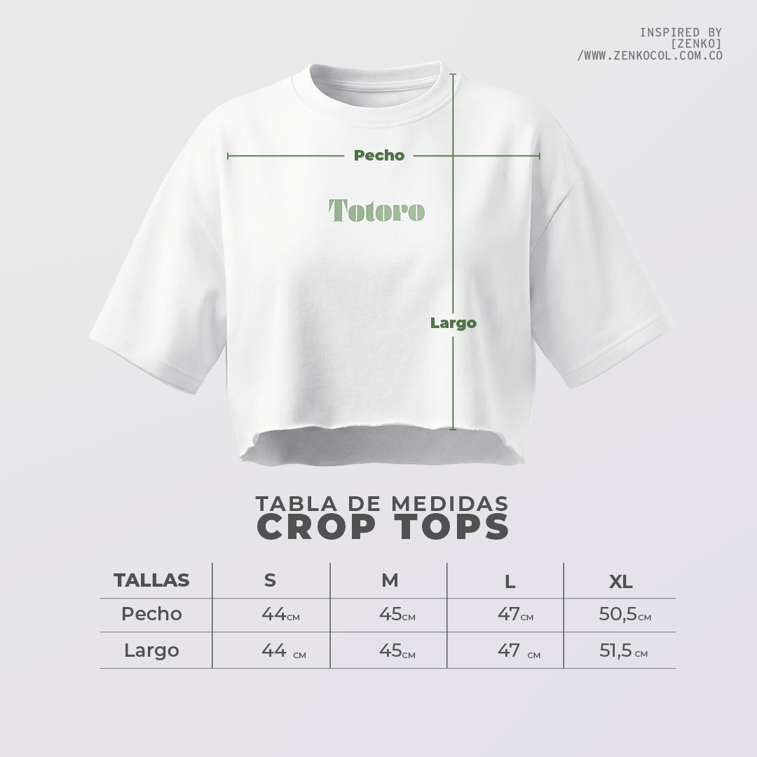 Crop top - Totoro