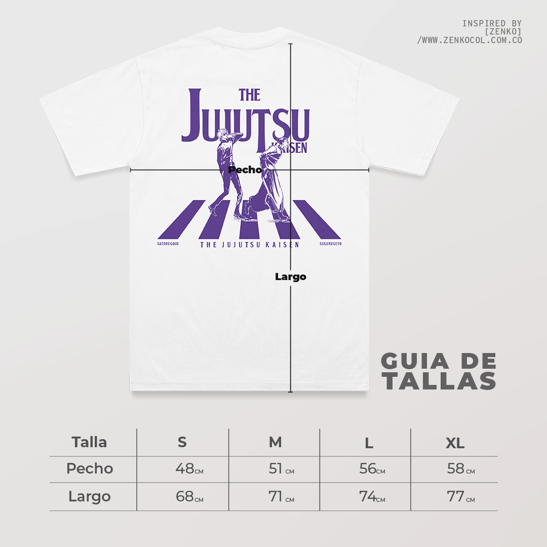 Camiseta Regular fit - The Jujutsu Kaisen