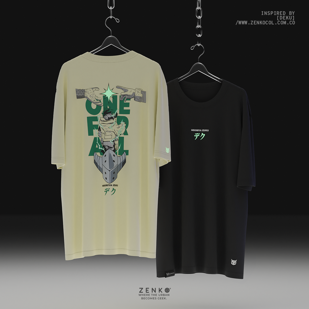 Camiseta Oversize - Deku