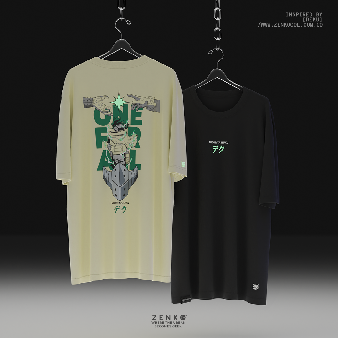 Camiseta Oversize - Deku
