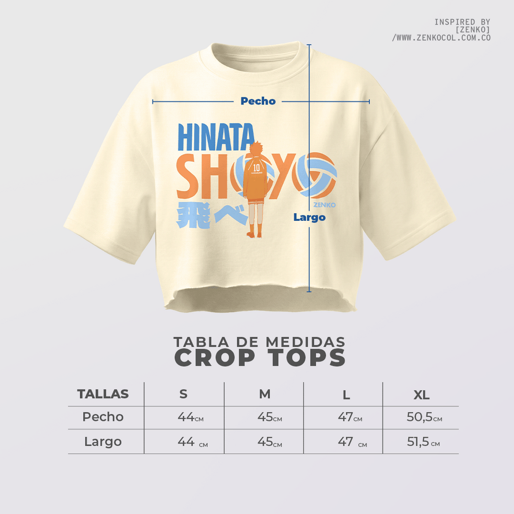 Crop Top - Haikyuu 'Hinata Shoyo'