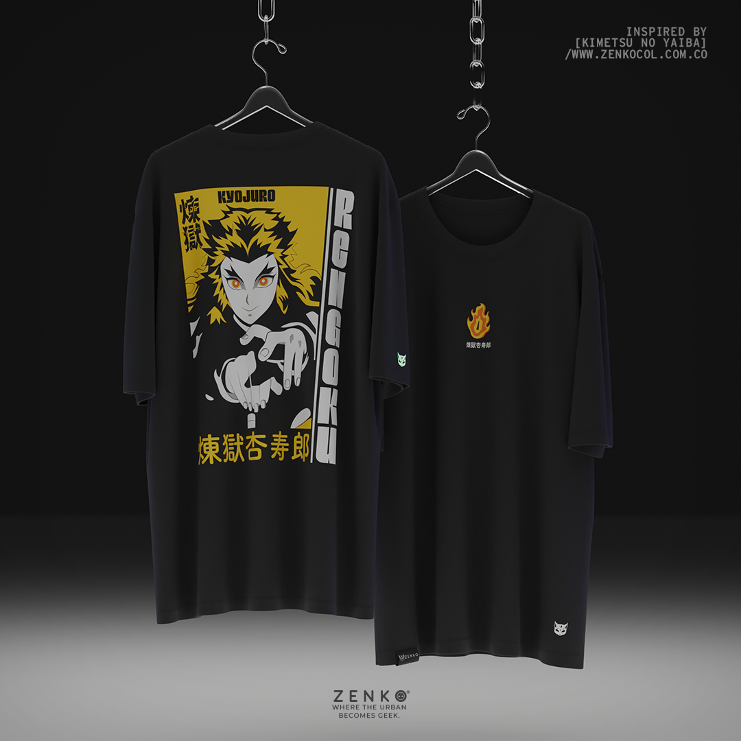 Camiseta Oversize - Pilar de Fuego