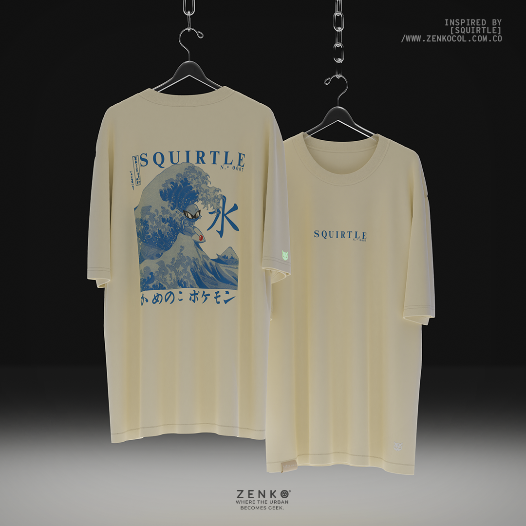 Camiseta Oversize - Squirtle