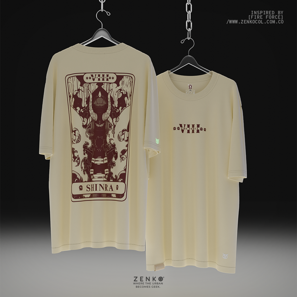 Camiseta Oversize - Shinra 8