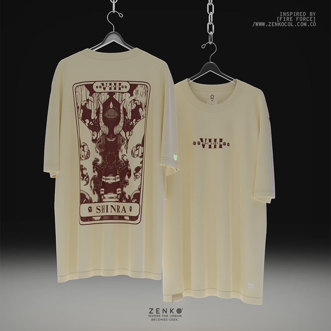 Camiseta Oversize - Shinra 8