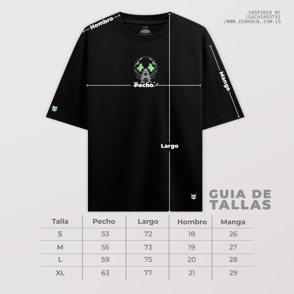 Camiseta OVERSIZE - Enjin Gachiakuta