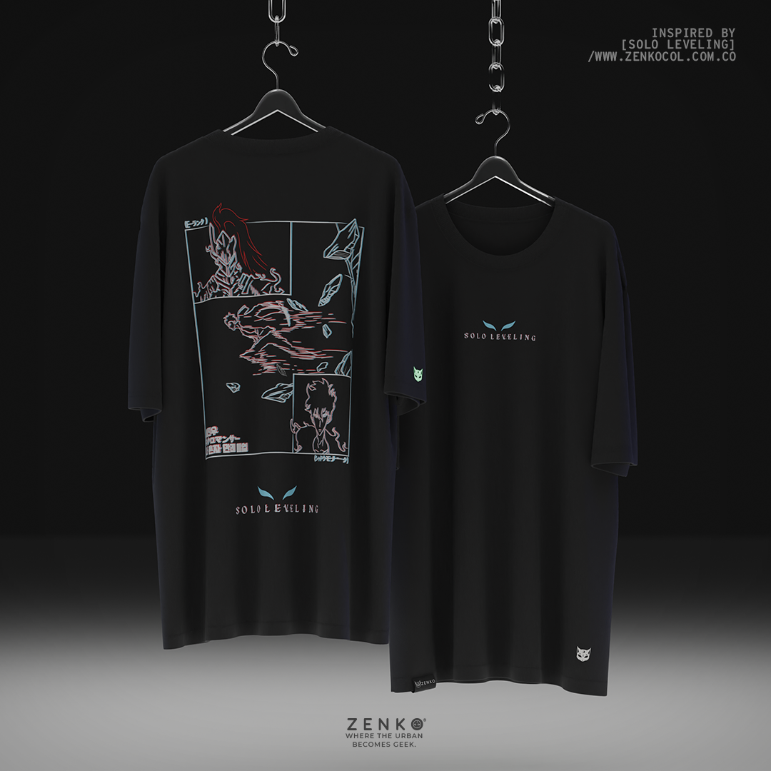 Camiseta Oversize - Sololeveling 1