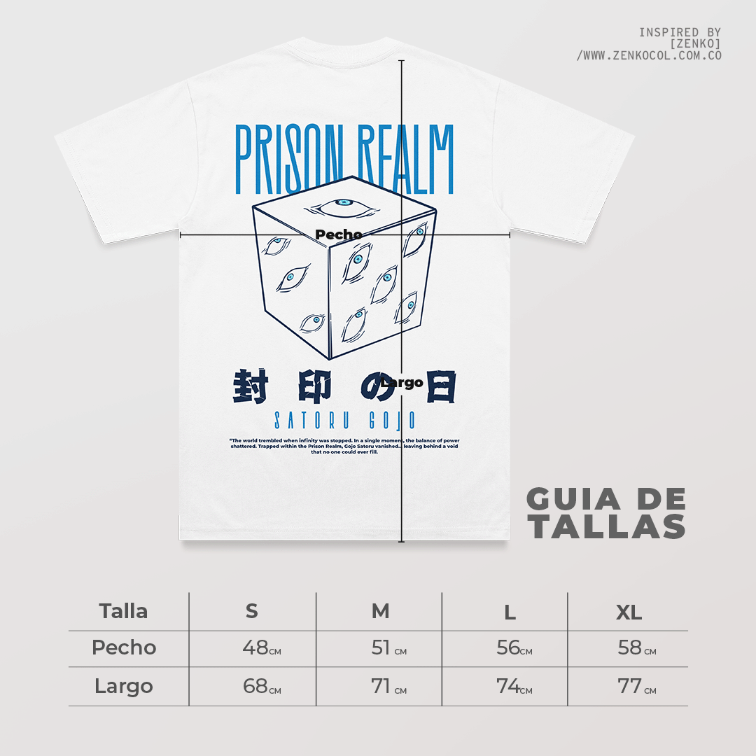 Camiseta Regular Fit - Prison Realm