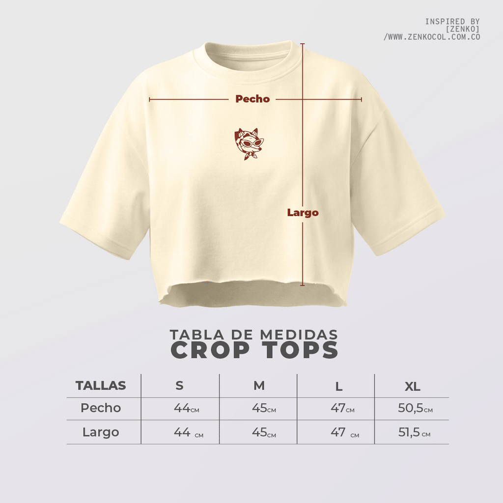 Crop Top - No queria Venir
