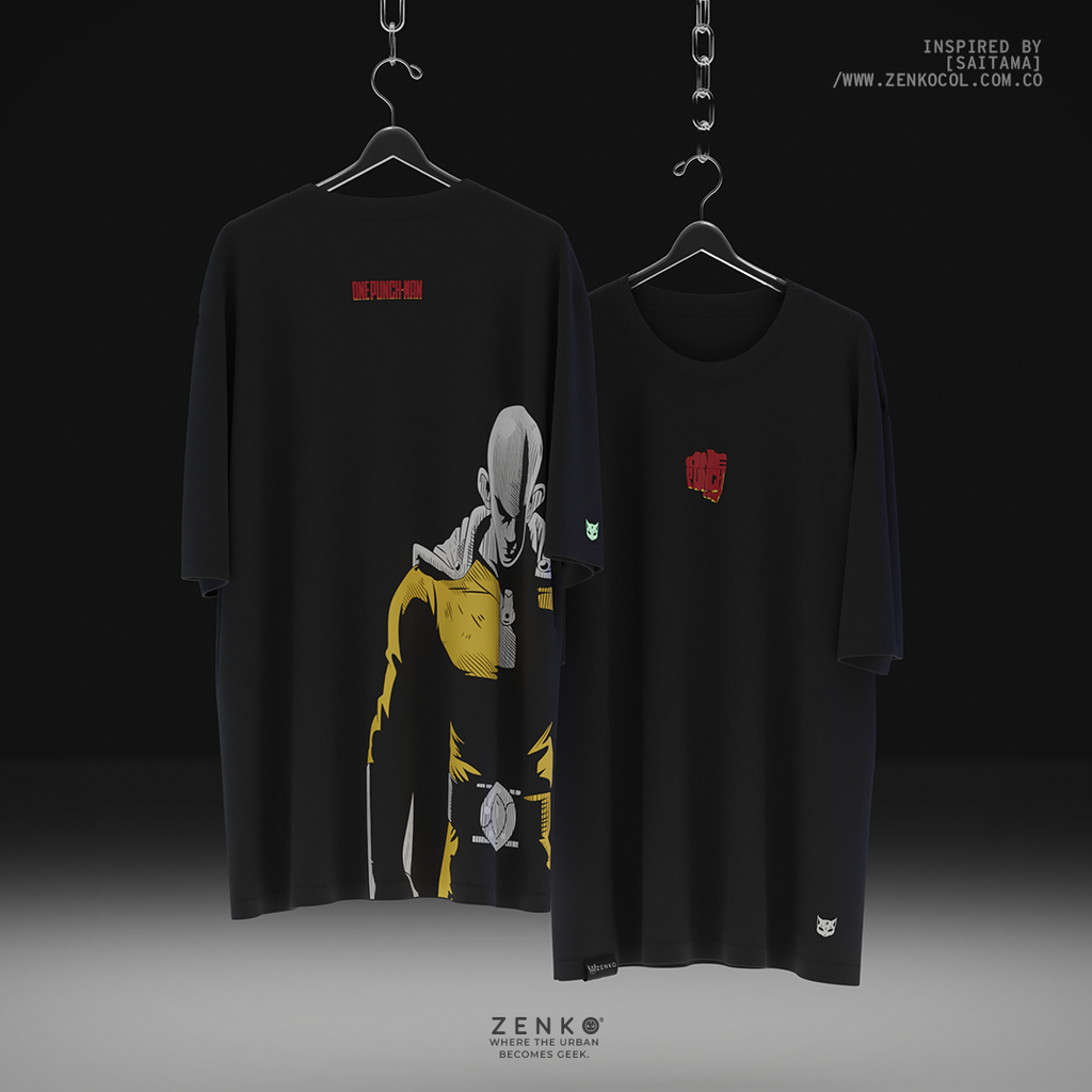 Camiseta Oversize - Saitama
