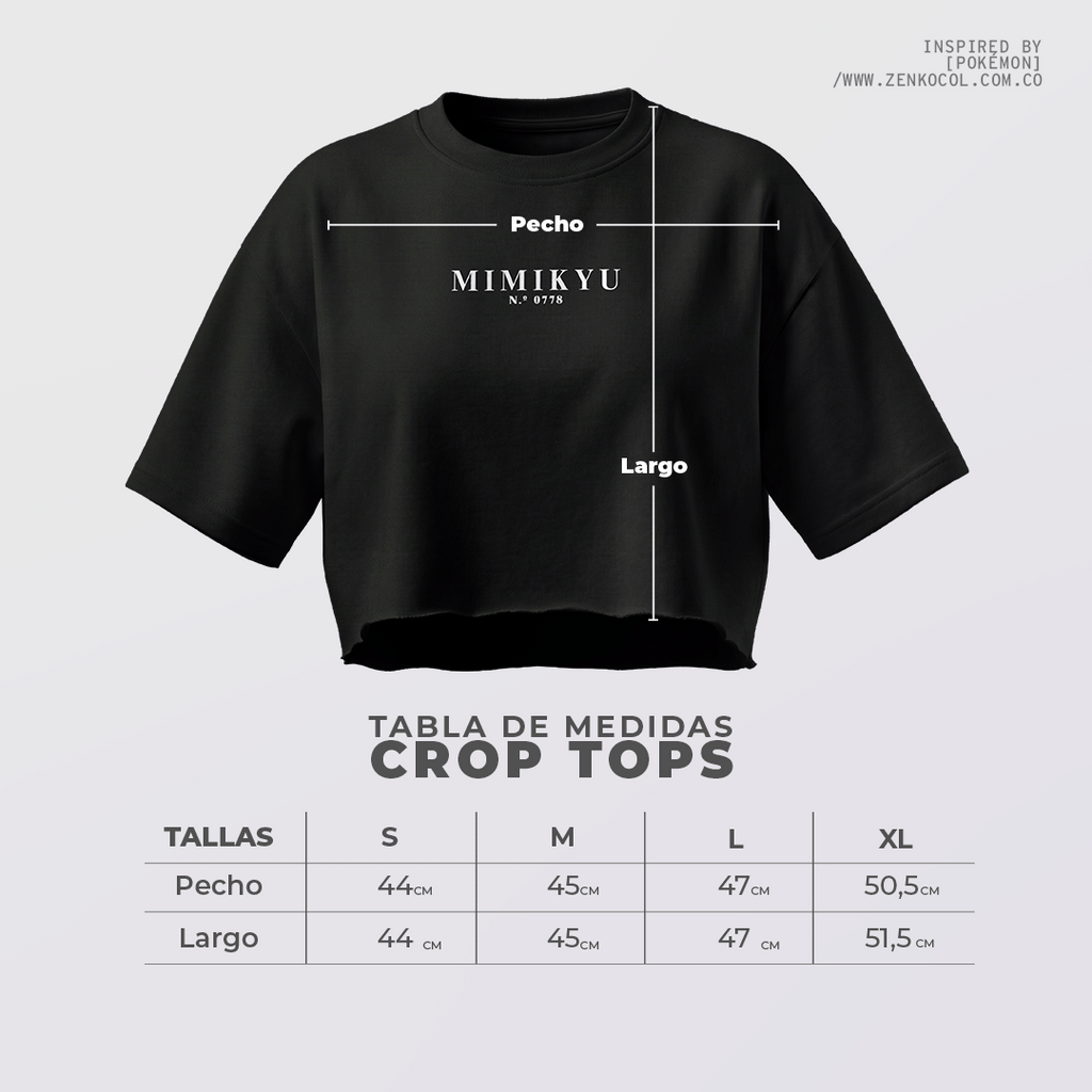Crop Top - Mimikyu
