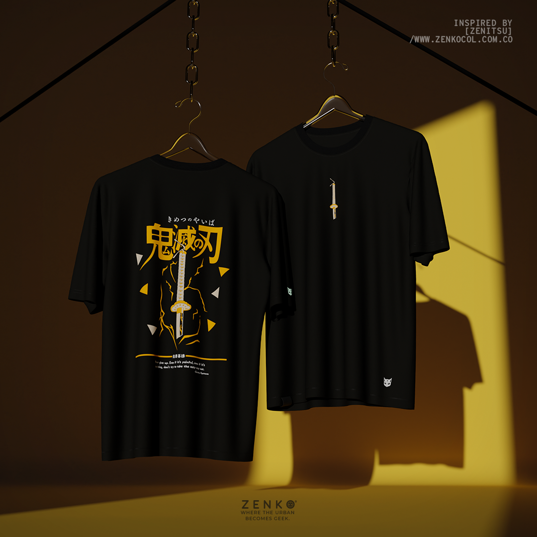 Camiseta Oversize - Zenitsu