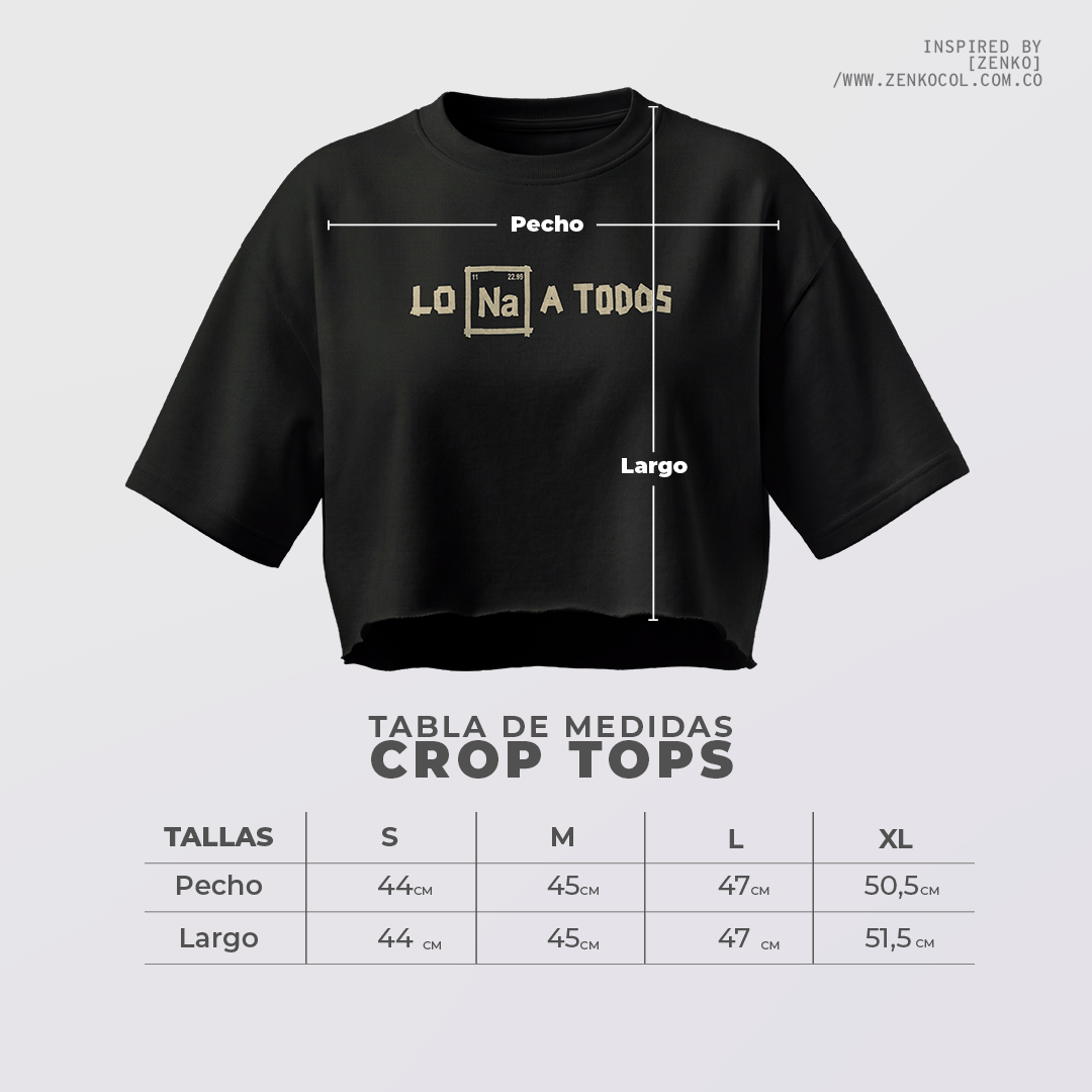 Crop Top - Lo (Na) a todos