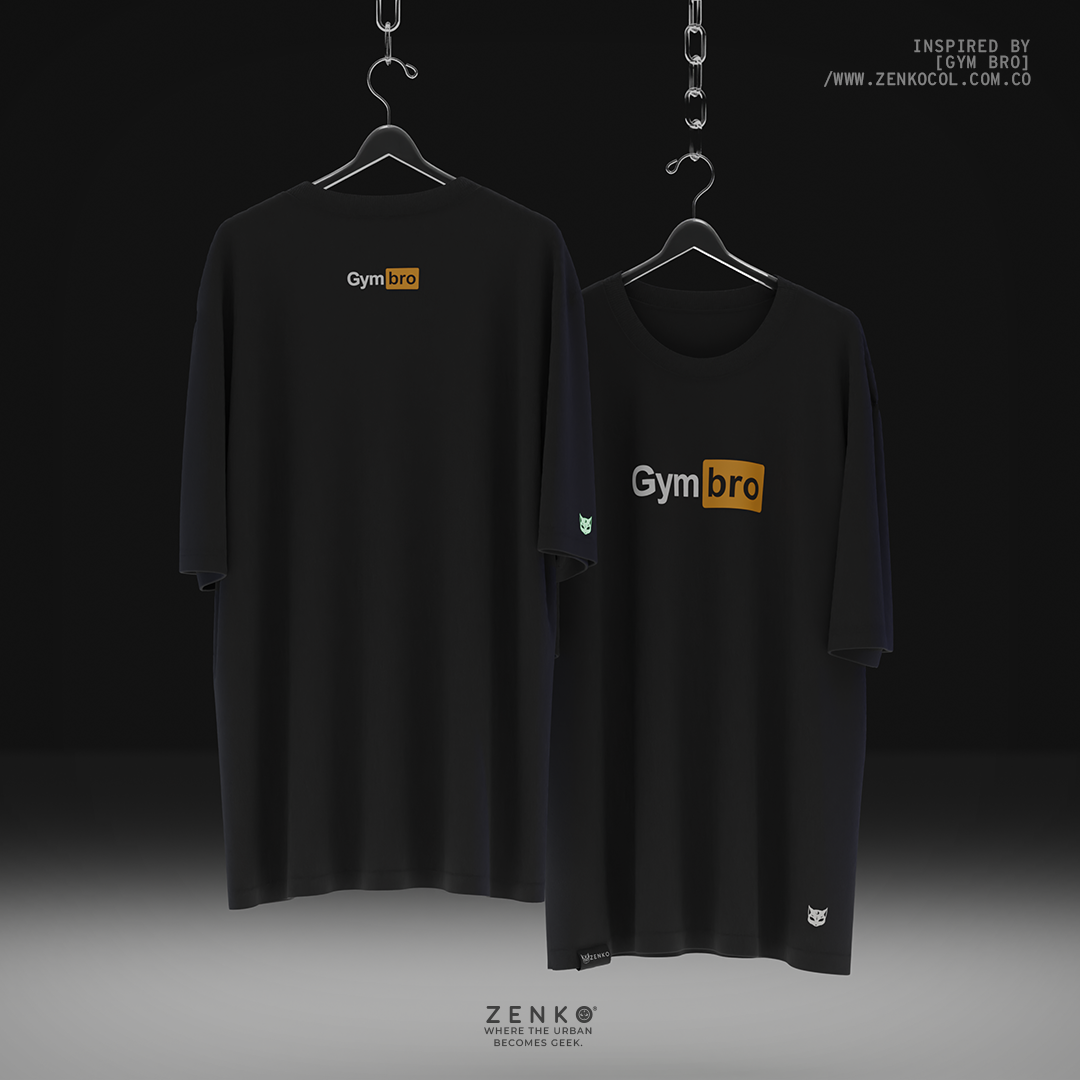 Camiseta Oversize - Gym Bro