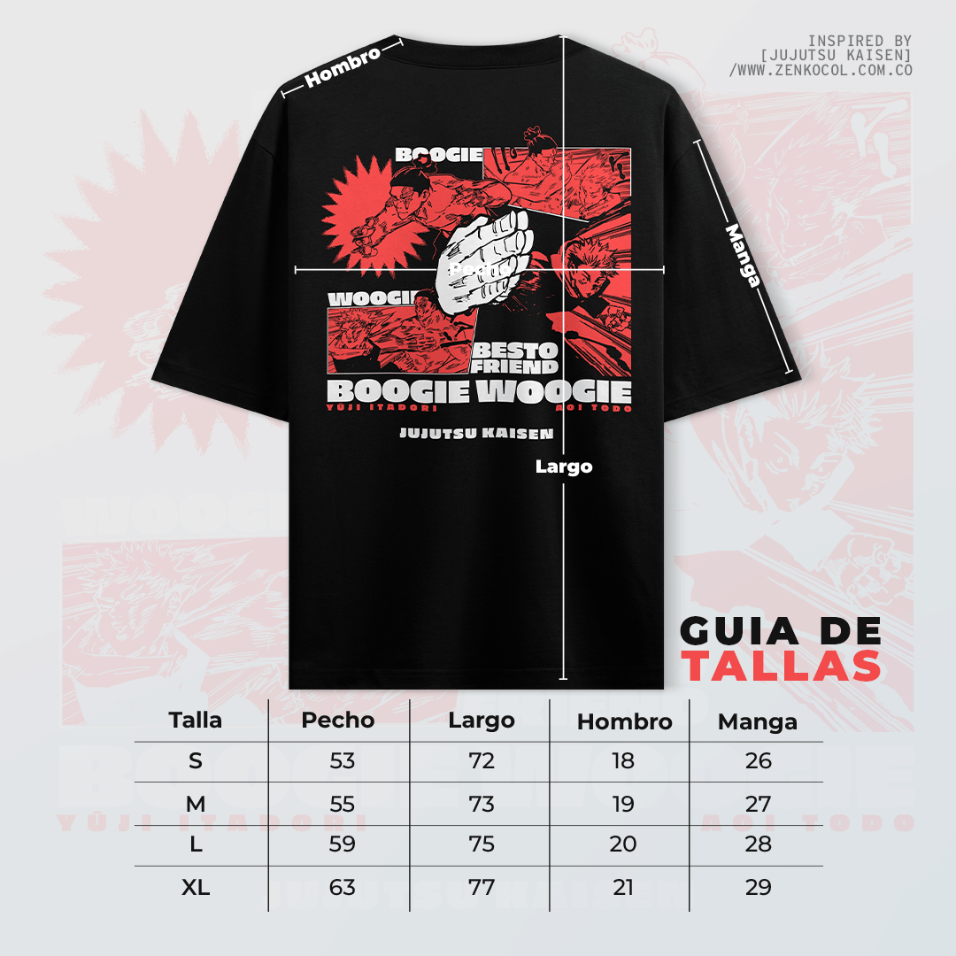 Camiseta Oversize - Boogie Woogie