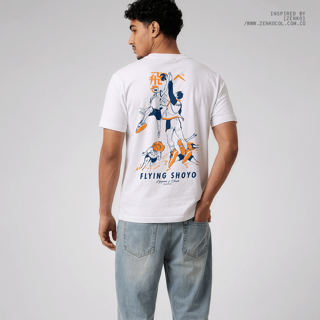 Camiseta Regular - Fit Haikyuu 'Flying Shoyo'