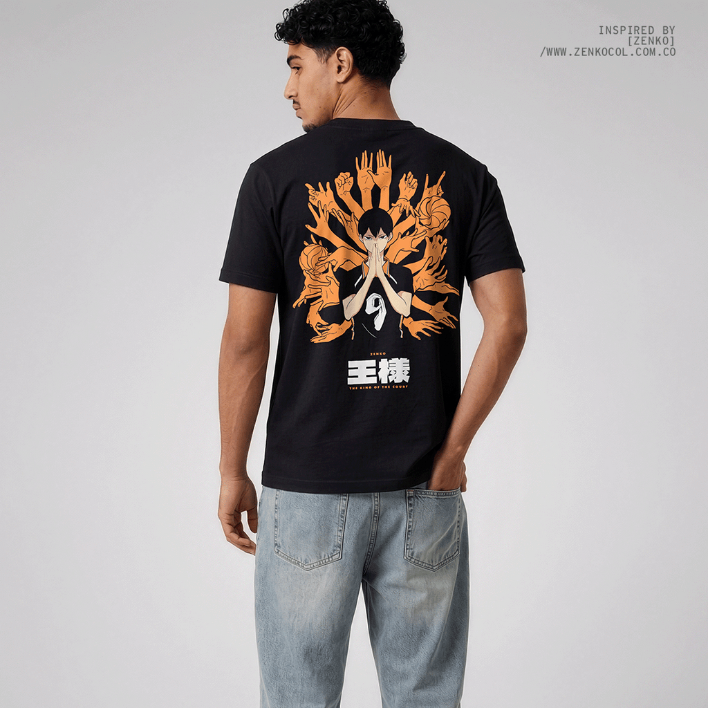 Camiseta Regular Fit - Haikyuu 'King of the Court'