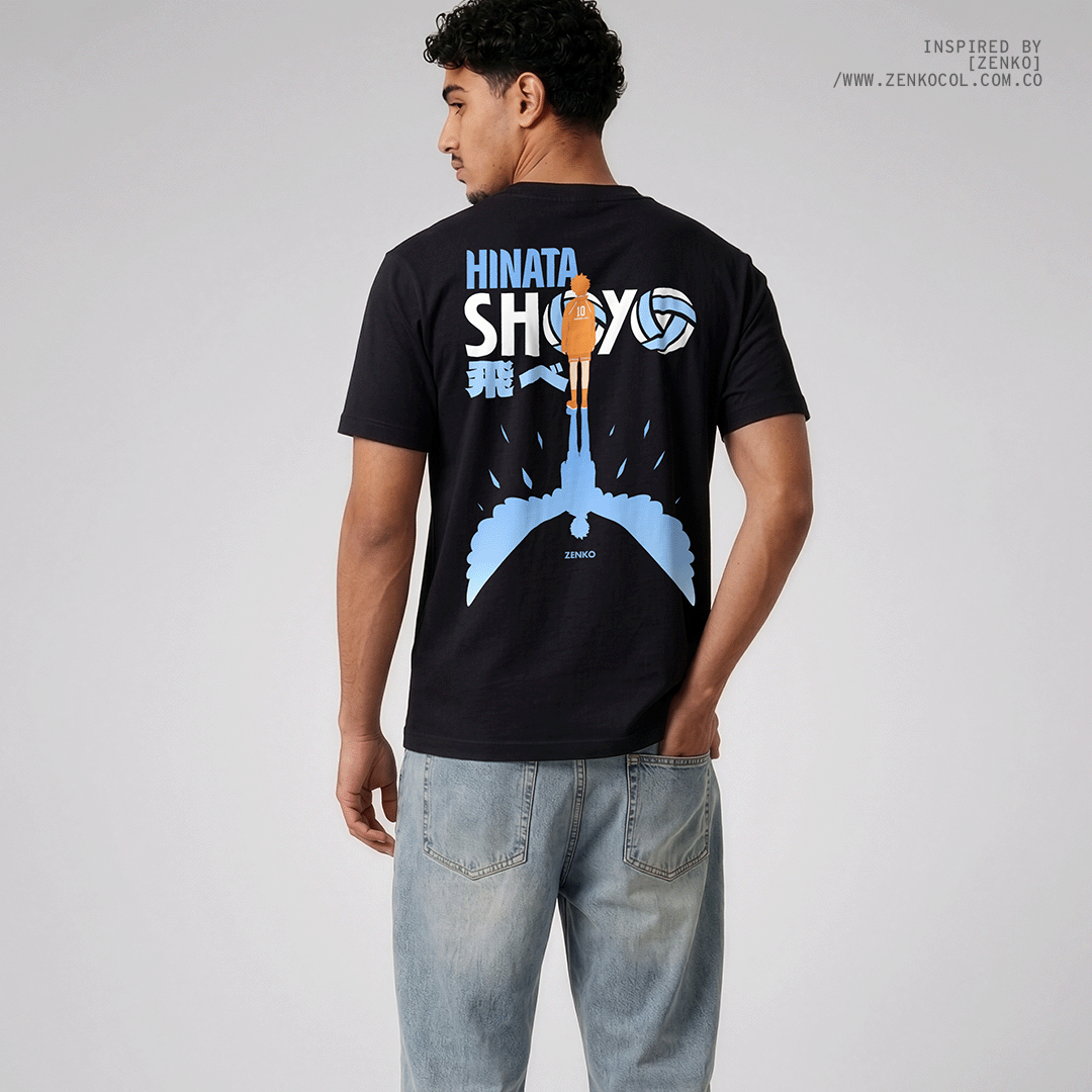 Camiseta Regular Fit - Haikyuu 'Hinata Shoyo'