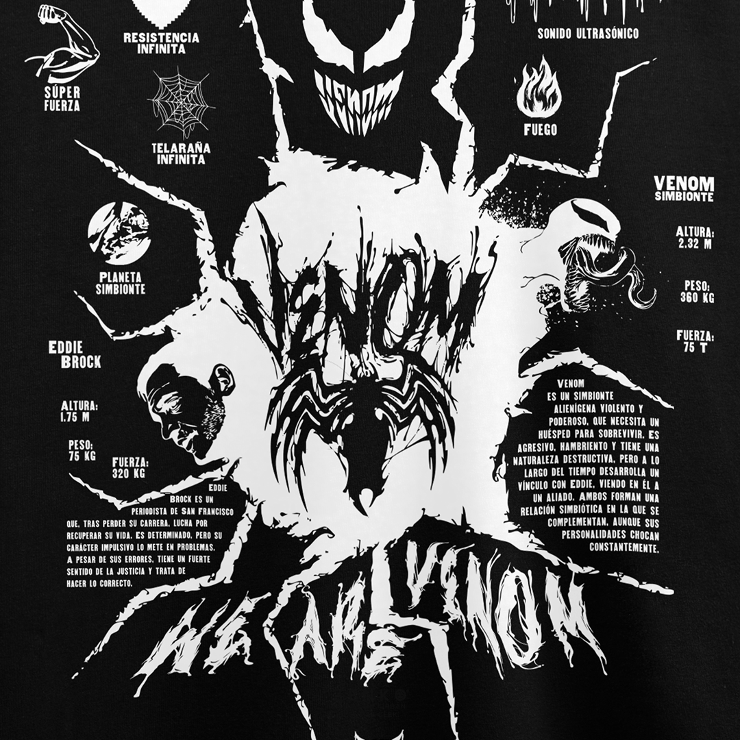 Camiseta Oversize - Venom