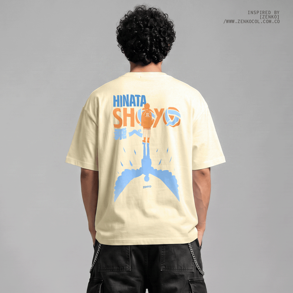 Camiseta Oversize - Haikyuu 'Hinata Shoyo'