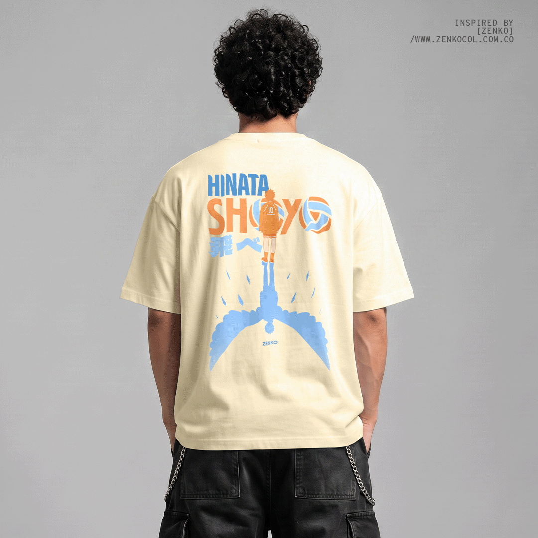 Camiseta Oversize - Haikyuu 'Hinata Shoyo'